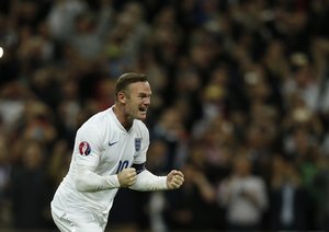 وین رونی|انگلستان 2 - 0 سوئیس / مقدماتی یورو 2016