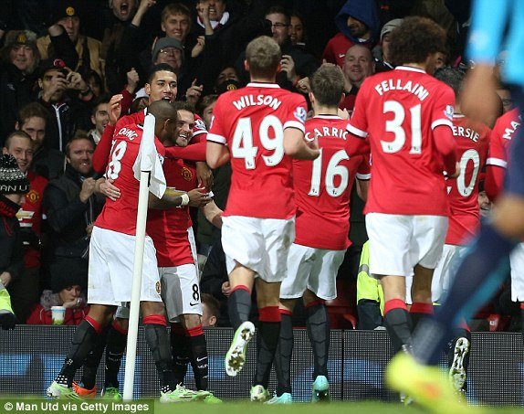 منچستر یونایتد 2 - 1 استوک سیتی /  لیگ جزیره / گل های بازی