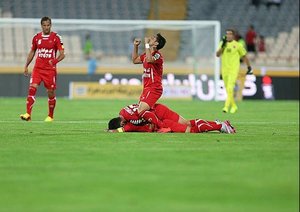 شادی بازیکنان پرسپولیس
