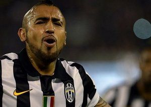 آرتور ویدال|کالیاری 1 - 3 یوونتوس / سری آ