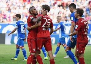 آرتور ویدال|هوفنهايم 1 - 2 بایرن مونیخ / بوندسلیگا