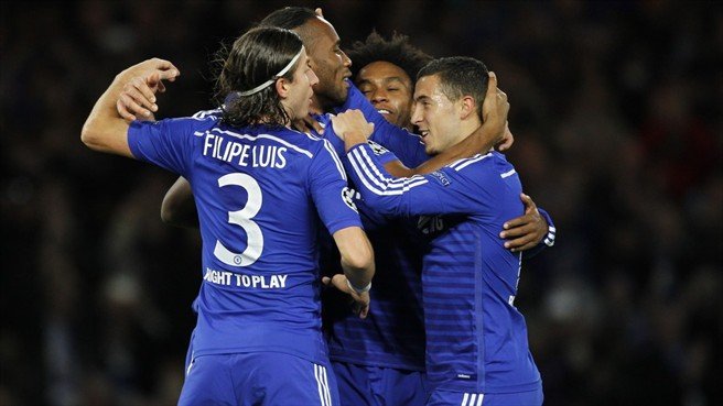 چلسی 6 - 0 ماریبور/ لیگ قهرمانان اروپا