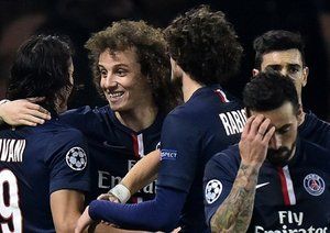 ادینسون کاوانی - داوید لوئیز|پاریس سن ژرمن 3 - 1 آژاكس / لیگ قهرمانان