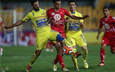 مدافع نفت در باشگاه پرسپولیس حضور یافت