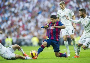 لوئیس سوارز|رئال مادرید 3 - 1 بارسلونا / لالیگا