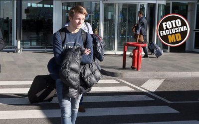 گزارش تصویری | حضور نابغه نروژی در بارسلونا