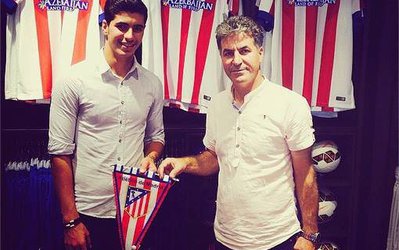 عکس روز | عزت‌الهی در باشگاه اتلتیکومادرید