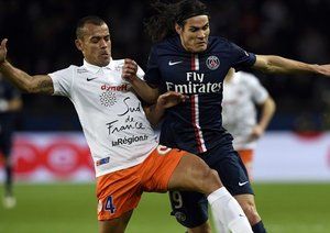 ادینسون کاوانی|پاریس سن ژرمن 0 - 0 مون پليه / لوشامپیونه