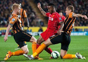 رحيم استرلینگ|هال سیتی 1 - 0 لیورپول / لیگ جزیره