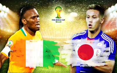 پیش بازی ساحل عاج – ژاپن / کم‌تماشاگرترین بازی جام!