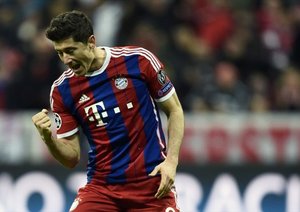 رابرت لواندوفسکی|بایرن مونیخ 7 - 0 شاختار دونتسك / لیگ قهرمانان