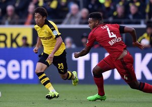 شینجی کاگاوا|بوروسيا دورتموند 3 - 0 باير لوركوزن / بوندسلیگا / گزارش تصویری