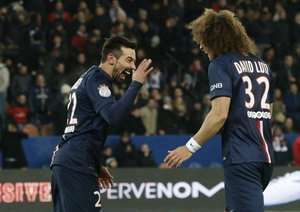 شادی بازیکنان پاریس سن ژرمن