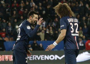 شادی بازیکنان پاریس سن ژرمن|پاریس سن ژرمن 1 - 0 رن / لوشامپیونه