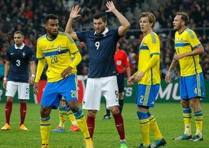 آندره پیر گیگناک|فرانسه 1 - 0 سوئد / دیدار دوستانه