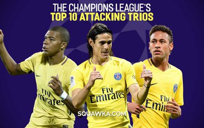 Top Ten | ده مثلث برتر تهاجمی لیگ قهرمانان اروپا
