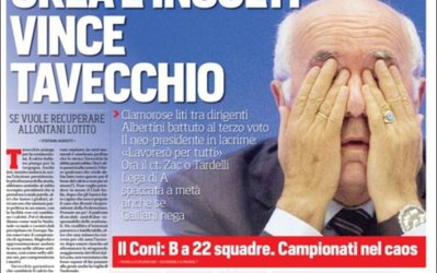 گیشه | کوریه‌ره‌دلو اسپورت: در میان توهین و فریاد، توچیو رییس شد