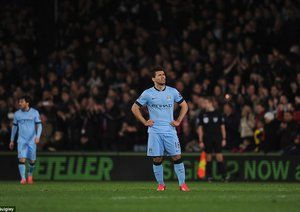 سرخیو آگرو|کریستال پالاس 2 - 1 منچستر سیتی / لیگ جزیره