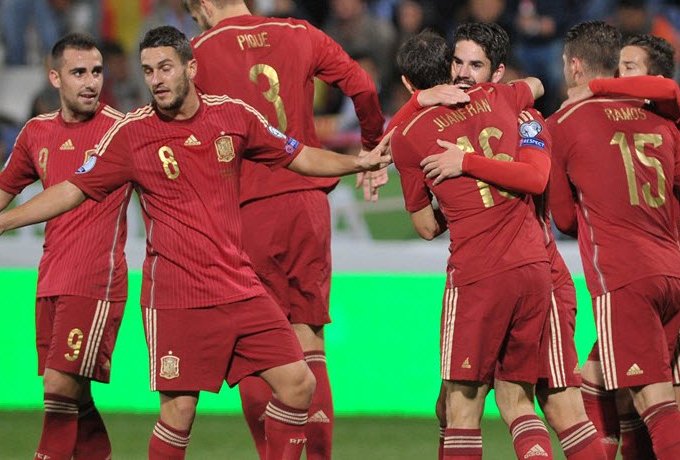 اسپانیا 3 - 0 بلاروس / مقدماتی جام ملت های اروپا