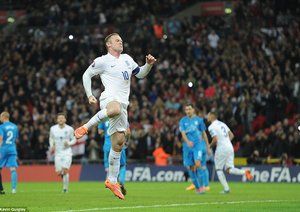 وین رونی|انگلستان 3 - 1 اسلوونی / مقدماتی جام ملت های اروپا