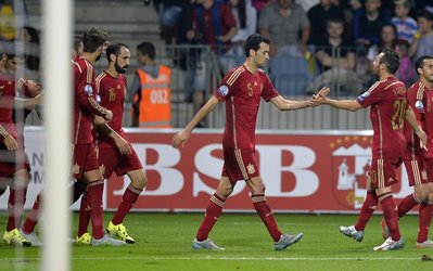 مقدماتی یورو 2016 | بلاروس 0 - اسپانیا 1 / سوئد 3 - مونته‌نگرو 1 / اسپانیا و سوئد در تعقیب اسلواکی و اتریش