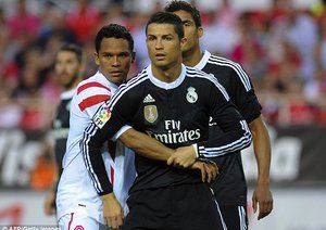 کریستیانو رونالدو|سه ویا 2 - 3 رئال مادرید / لالیگا