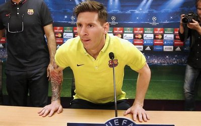 مسی خود را برای سوپرجام اروپا آماده می‌کند