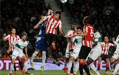 پیروزی اسپانیول مقابل مالاگا و تساوی الچه با  اتلتیک بیلبائو