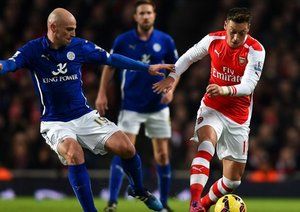 مسوت اوزیل|آرسنال 2 - 1 لیستر سیتی / لیگ جزیره