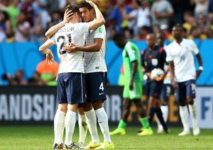 لورن كوشيلنی- رافائل واران|شادمانی رافائل واران همراه با لورن كوشيلنی.