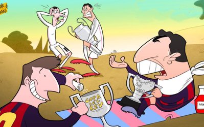 کاریکاتور روز | رئال مادرید جام‌ها را یکی پس از دیگر از دست می‌دهد