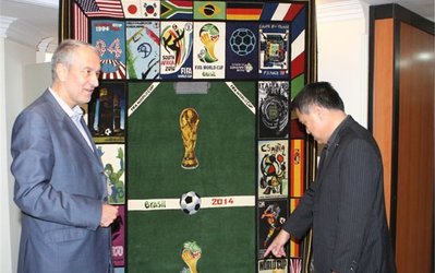 ابراز تمایل رئیس فدراسیون فوتبال چین برای سفر به ایران