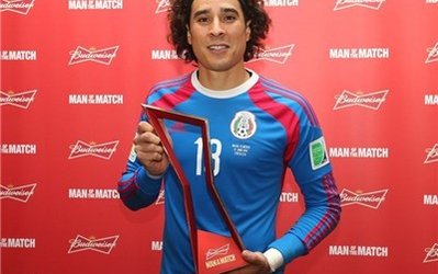 تمجید دروازه‌بان مکزیک از خط دفاعی تیمش