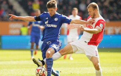 بوندسلیگا | آگسبورگ 0 - شالکه 0 / توقف آبی‌های گلزن‌کرشن در زمین آگسبورگ