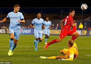 لیورپول|لیورپول 2-2 منچستر سیتی / دیدار دوستانه