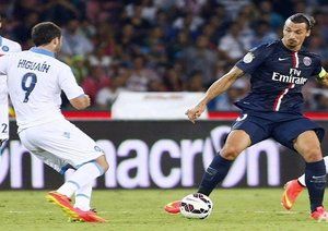 زلاتان ایبراهیموویچ|پاریس سن ژرمن 2-1 ناپولی / دیدار دوستانه