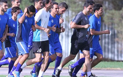 تمرین نوبت صبح استقلال بدون حضور خبرنگار برگزار می‌شود