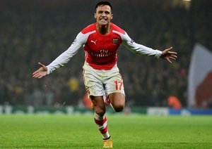 الکسیس سانچز|آرسنال 2 - 0 بوروسيا دورتموند / لیگ قهرمانان