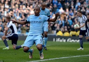 فرناندینیو|منچستر سیتی 3 - 0 وست برومویچ / لیگ جزیره