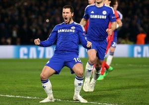 ادن هازرد|چلسی 2 - 2 پاریس سن ژرمن / لیگ قهرمانان