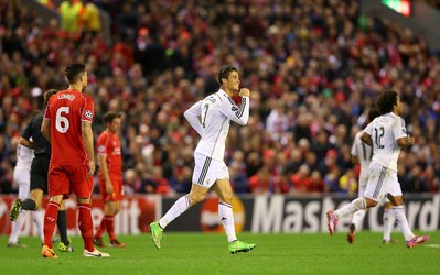 رونالدو: احساس غرور می‌کنم، چون پایم در آنفیلد به گلزنی باز شد