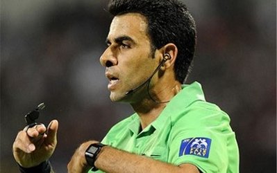 قضاوت محسن ترکی در دیدار تاجیکستان و اردن