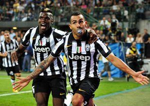 کارلوس توز - پوگبا|میلان 0-1 یوونتوس‬‎ / سری آ