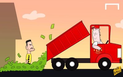 کاریکاتور روز | شیاطین سرخ به هر قیمتی هافبک آلمانی را می‌خواهند