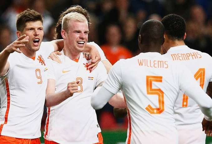 هلند 2 - 0 اسپانیا / دیدار دوستانه / گل های بازی