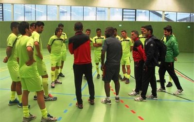 گزارش تصویری| تمرین تیم ملی فوتبال در اتریش با غيبت كی‌روش