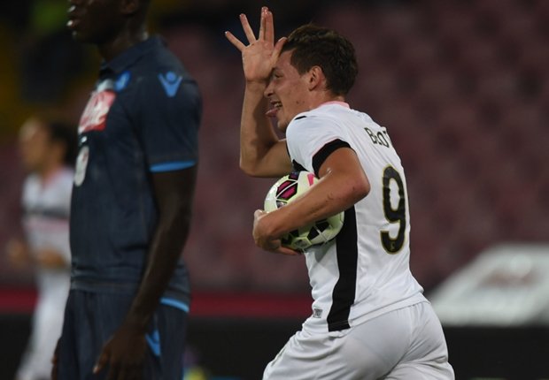 ناپولی 3 - 3 پالرمو/ هفته چهارم سری آ