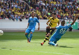 هنريخ مخیتاریان|استوتگارت کیکرز 1-4 دورتموند / جام حذفی آلمان