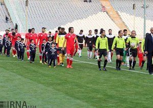 مراسم قبل از بازی|پرسپولیس تهران 0 - 0 صبای قم / لیگ برتر