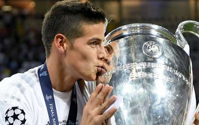 زیدان: می خواهم جیمز رودریگز حداقل یک سال دیگر در رئال بماند